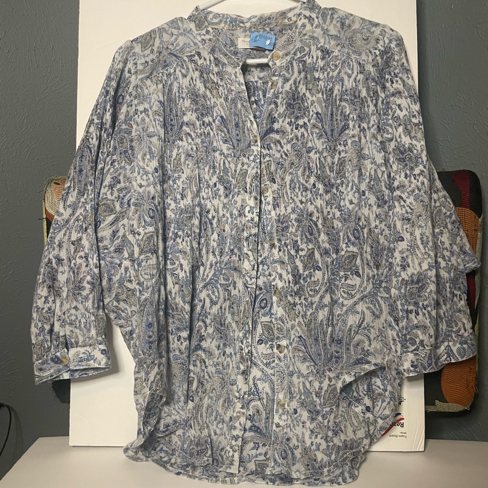 Pilcro and the Letterpress by Anthropologie Medium Top